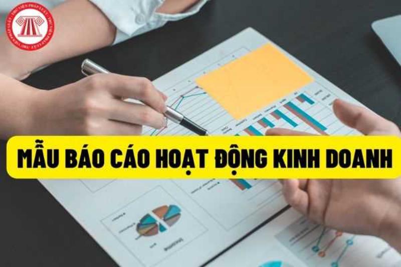 Mẫu Báo Cáo Kết Quả Hoạt Động Kinh Doanh