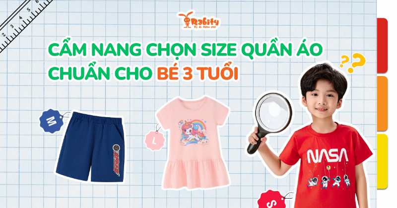 Ảnh hưởng của nhiều yếu tố khi chọn size quần áo cho bé