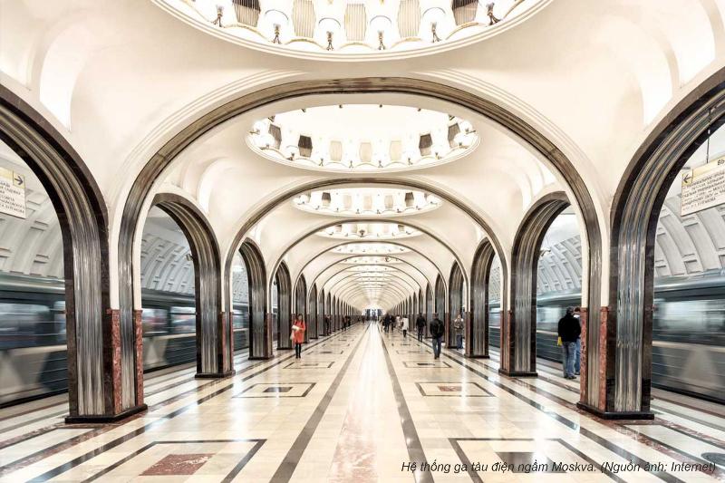Bản đồ hệ thống Metro Mát-xcơ-va phức tạp và hiệu quả