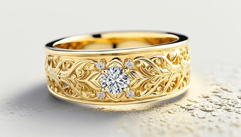 Minh họa các loại vàng tây phổ biến (18K, 14K, 10K) dựa trên tỷ lệ vàng nguyên chất, giúp người đọc phân biệt rõ hơn các loại vàng khi xem xét giá vàng tây bao nhiêu một chỉ
