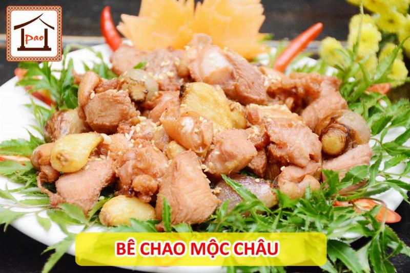 Đĩa bê chao Mộc Châu vàng giòn hấp dẫn