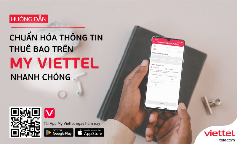 Hinh anh minh hoa nguoi dung kiem tra thong tin sim tren ung dung My Viettel