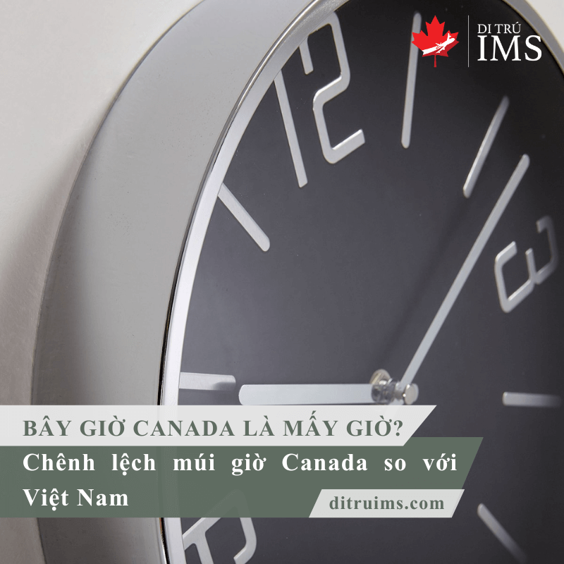 Biểu đồ hoặc bảng so sánh múi giờ Canada trước và sau khi áp dụng Giờ tiết kiệm ánh sáng ban ngày (DST) so với giờ chuẩn